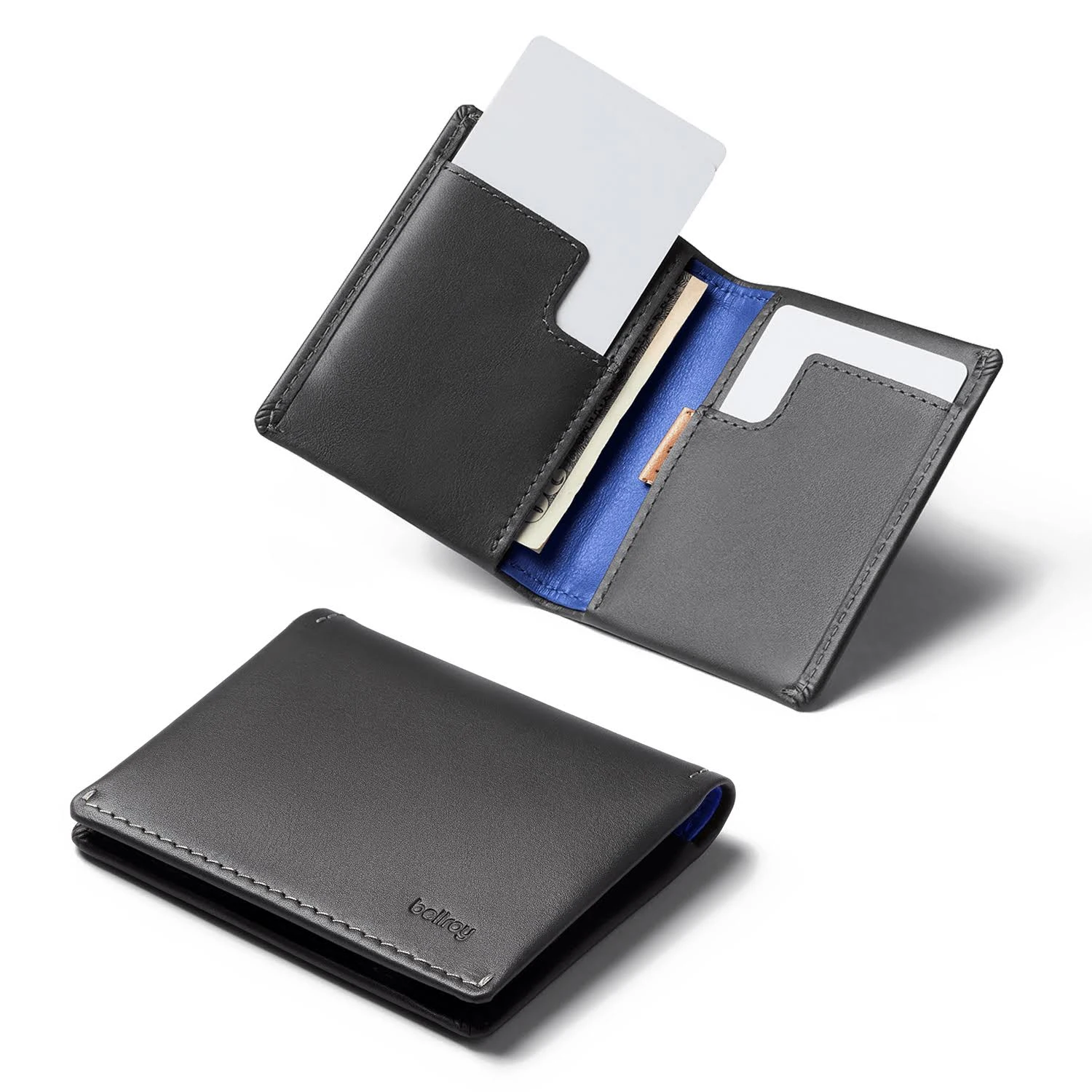 Bellroy Slim Sleeve Wallet Charcoal Cobalt