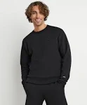 Champion Size L Men&#039;s Powerblend Fleece Pullover Sweatshirt - Black