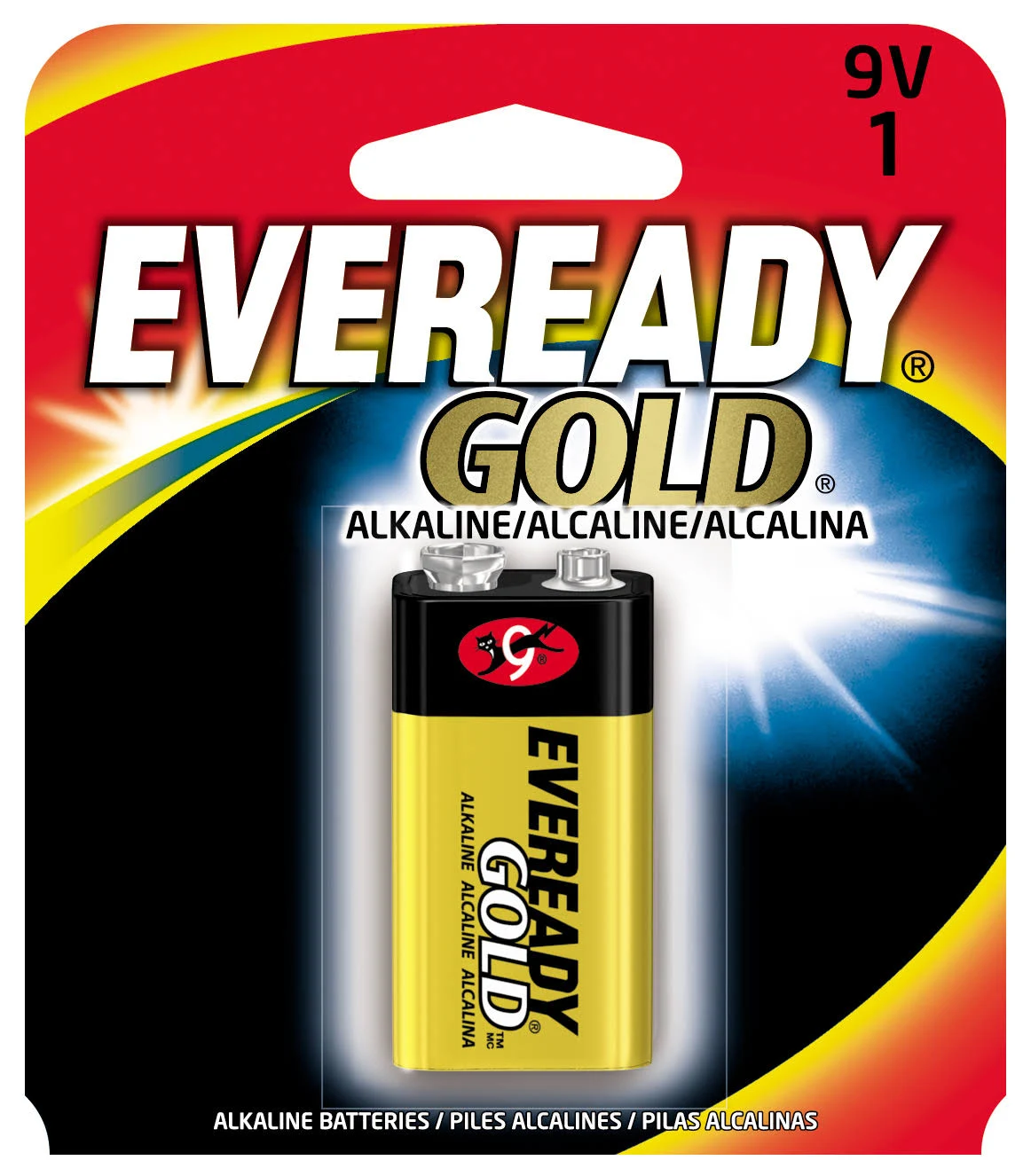 New Energizer Max 9V2 2-Count Alkaline Battery ( 4 Total )  