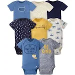 Gerber Baby Boys' Short Onesies Bodysuits