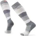 Smartwool - Ski Targeted Cushion Pattern OTC Socks - XL Medium Gray