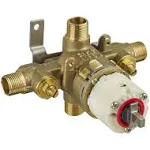 American Standard R121 Pressure Balance Rough Valve Body With Universal Inlets/Outlets, No Finish