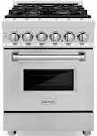 ZLINE RA24 24 in. Professional Dual Fuel Range in Stainless Steel