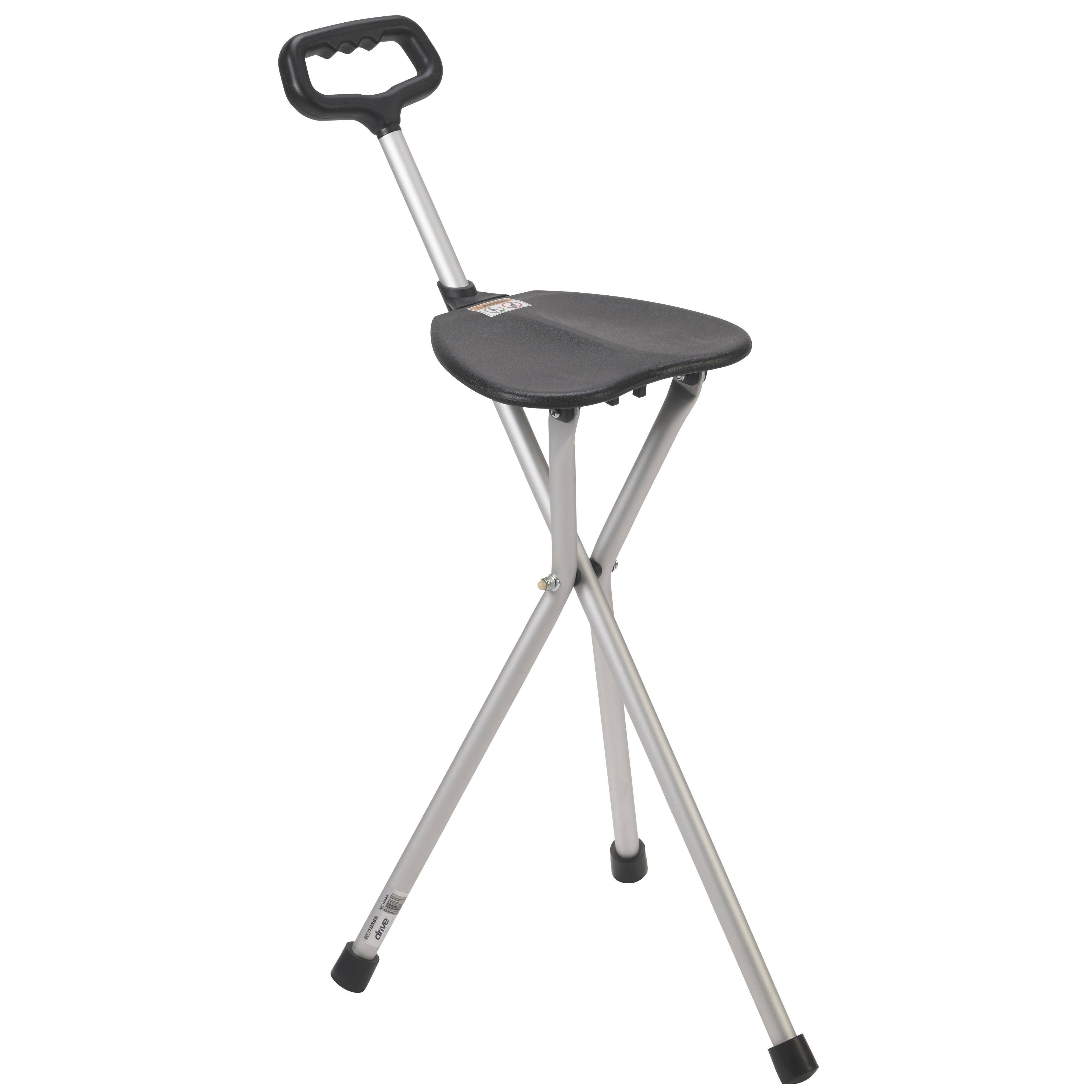 Drive Medical Devilbiss Height Adjustable Aluminium Cane Seat