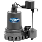 Superior Pump 1/3 HP Submersible Thermoplastic Sump Pump 92372