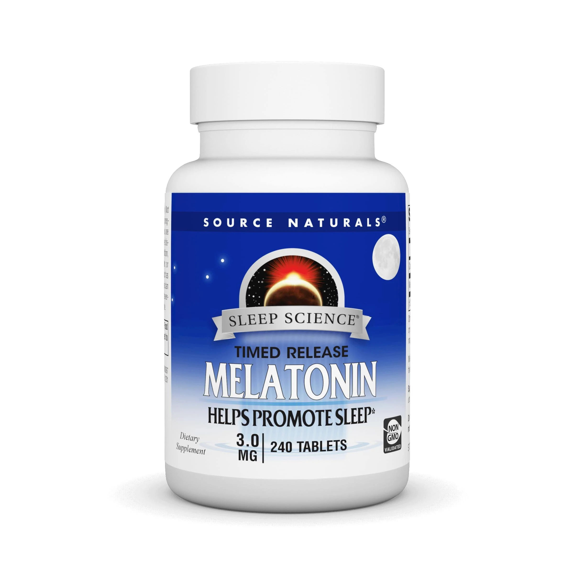 Source Naturals Melatonin 2 mg Timed Release Tablets