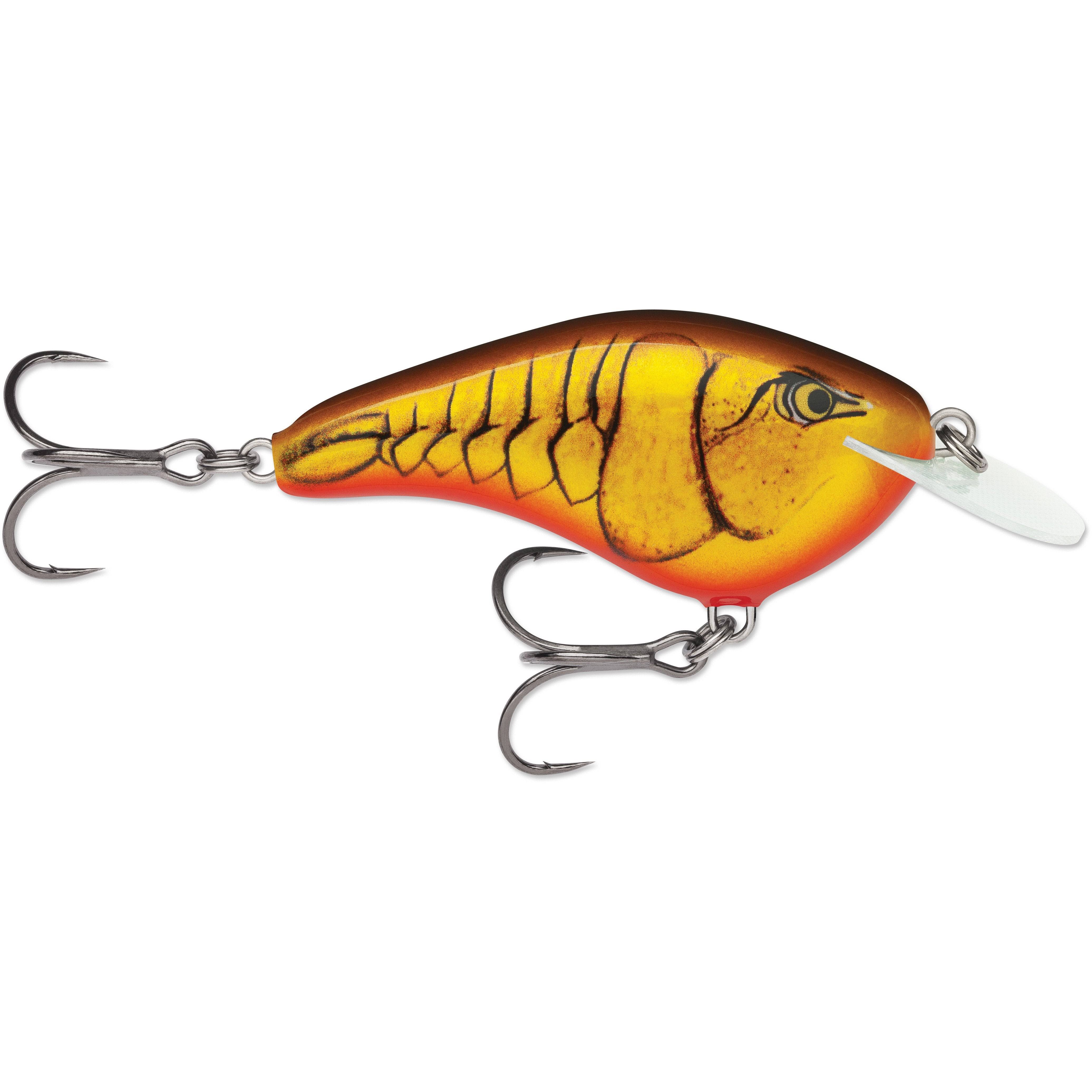 Rapala Ott&#039;s Garage Series Slim Crankbait 1/2 Oz Chartreuse Rootbeer Crawdad New