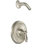 Moen T2152NHBN Brushed Nickel Brantford Posi-Temp Pressure Balancing Shower Trim