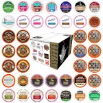 Perfect Samplers Flavored Coffee Single Serve Cups Variety Pack - 40 count