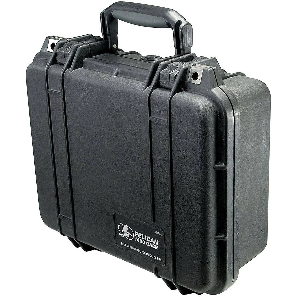 Pelican 1400NF Black Protector Case Without Foam 11.81"x 8.87"x 5.18" ID