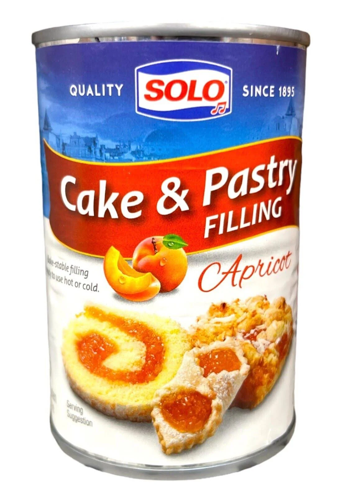 Solo Apricot Cake & Pastry Filling - 12 oz