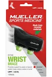 Mueller Green Fitted Wrist Brace - XL - Left