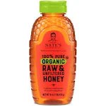 Nature Nates Honey, Organic, Raw & Unfiltered - 16 oz