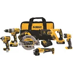 DeWalt DCK694P2 20V MAX* XR 6-Tool Combo Kit