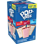 Pop-Tarts Toaster Pastries Frosted Strawberry 48-Count Packages