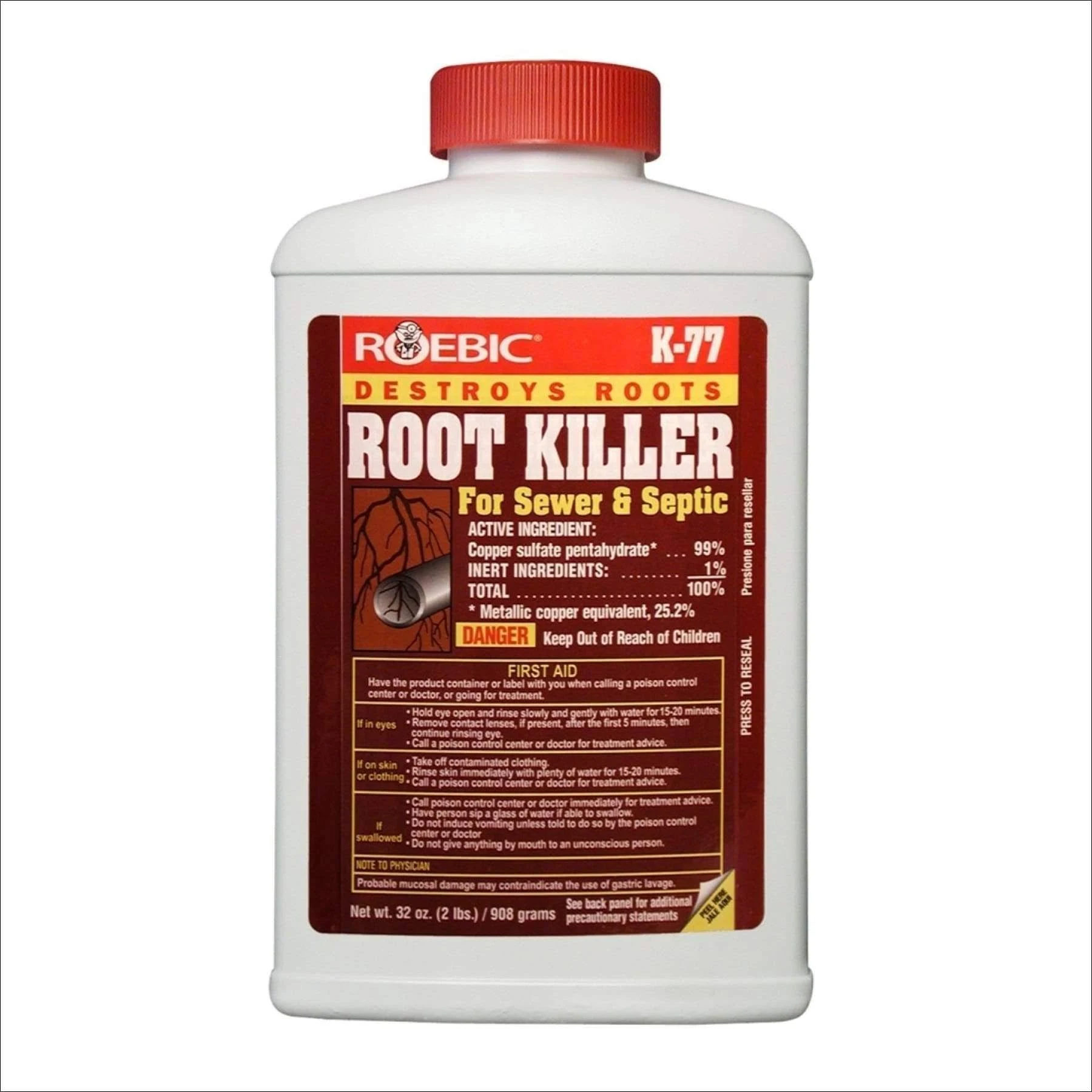 Roebic Root Killer, 2-Lbs.