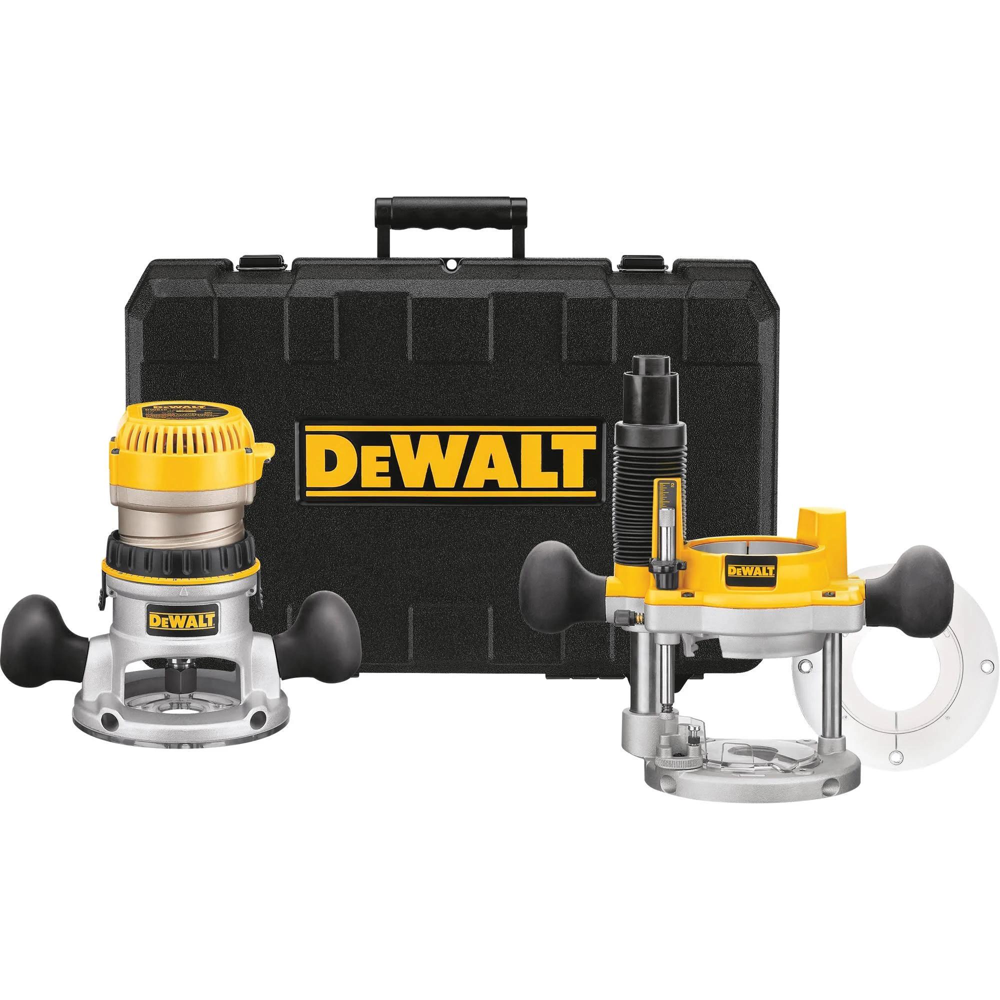 DeWalt DW616PK 1-3/4 HP Fixed Base & Plunge Router Combo Kit