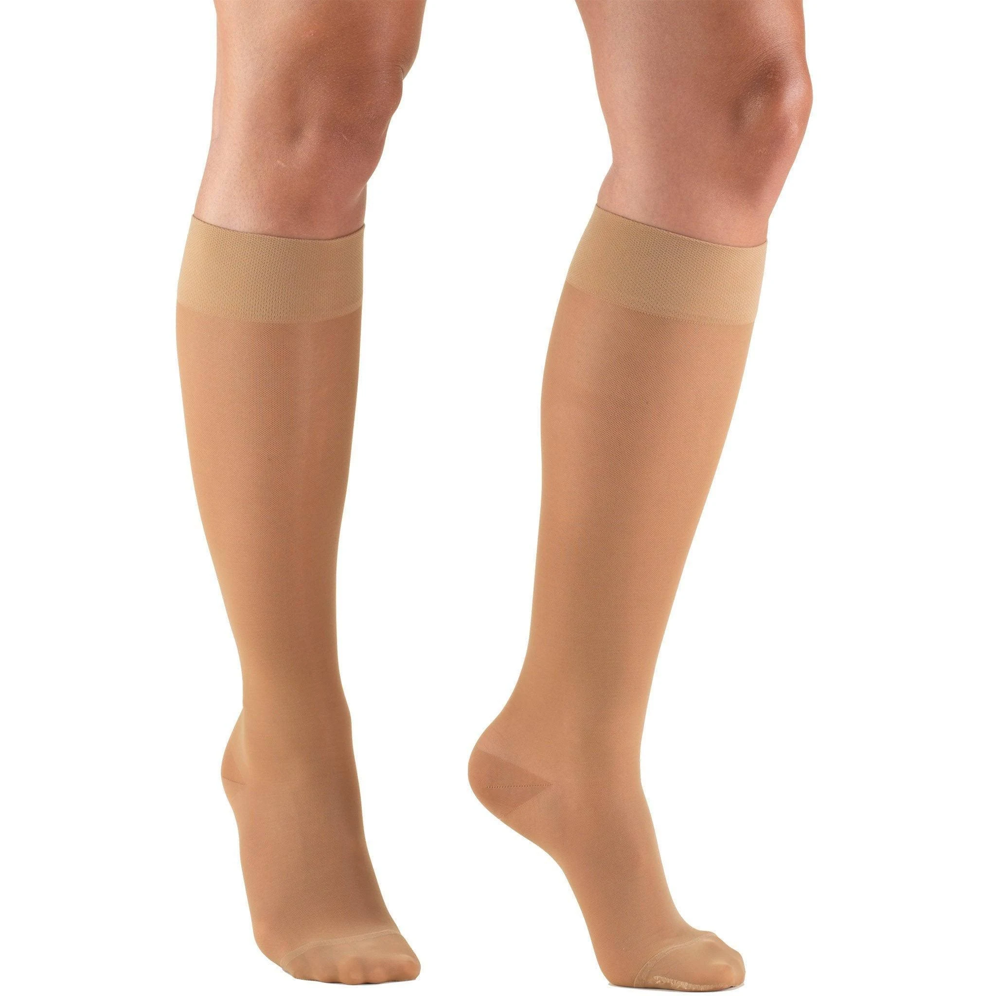 Truform Lites Women's Knee High 15-20 mmHg / Large / Nude