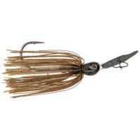 Strike King Thunder Cricket Vibrating Jig Chartreuse Blue Glimmer / 1/2oz