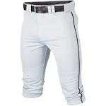 Easton Rival+ Piped Knicker Baseball Pant - White Black - Adult L