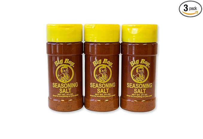 Bob's Big Boy Seasoning Salt 3 Pack 2.75 Ounce