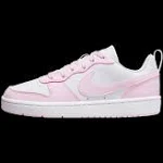 Nike Court Borough Low Recraft Little Kids' Shoes - White/Pink Foam