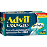 Advil Liqui-Gels Minis Liquid Filled Capsule - 160 count