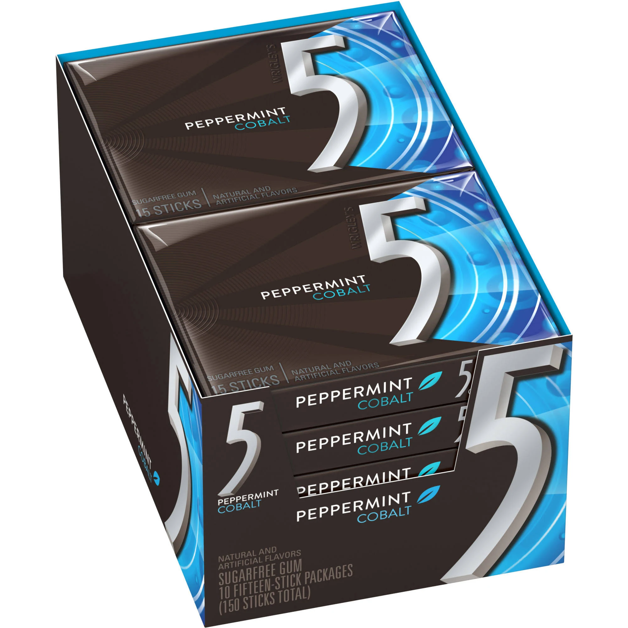 5 Cobalt Peppermint Gum