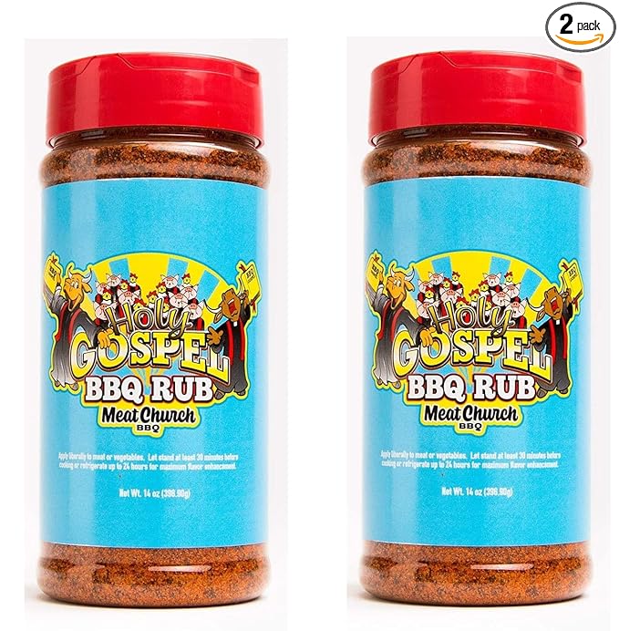 Holy Gospel BBQ Rub 14oz Shaker (Two Pack)