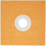 Schluter Shower Tray 36X36 Inch Sloped Lightweight Waterproof Polystyrene Orange