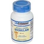 Specially-Coated Bromelain, 60 - Life Extension