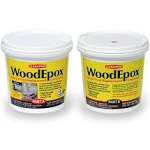 WoodEpox Epoxy, Wood Filler, 2-Gallons