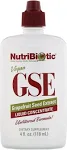 NutriBiotic – GSE, 4 Oz Liquid | The Original Grapefruit Seed Extract Premium Concentrate with Bioflavonoids | Vegan, Gluten Free, Non-GMO