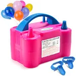 Electric Birthday Balloon Pump Inflator Tool Dual Nozzle 73005