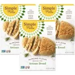 Simple Mills Almond Flour Artisan Bread Mix - 10.4 oz box