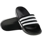 Adidas Kids Adilette Shower - Black/White