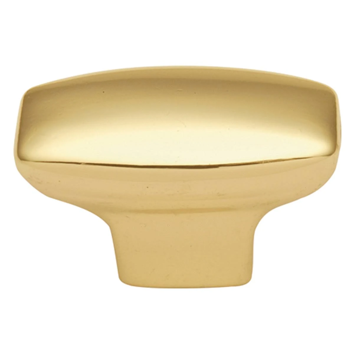 Hickory Hardware P208-UB 1-7/16-Inch Eclipse Cabinet Knob, Polished Brass