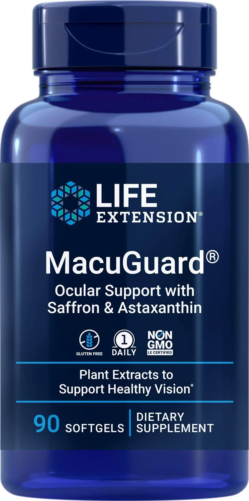 Life Extension MacuGuard Ocular Support 90 softgels - 90 Count (Pack of 1)