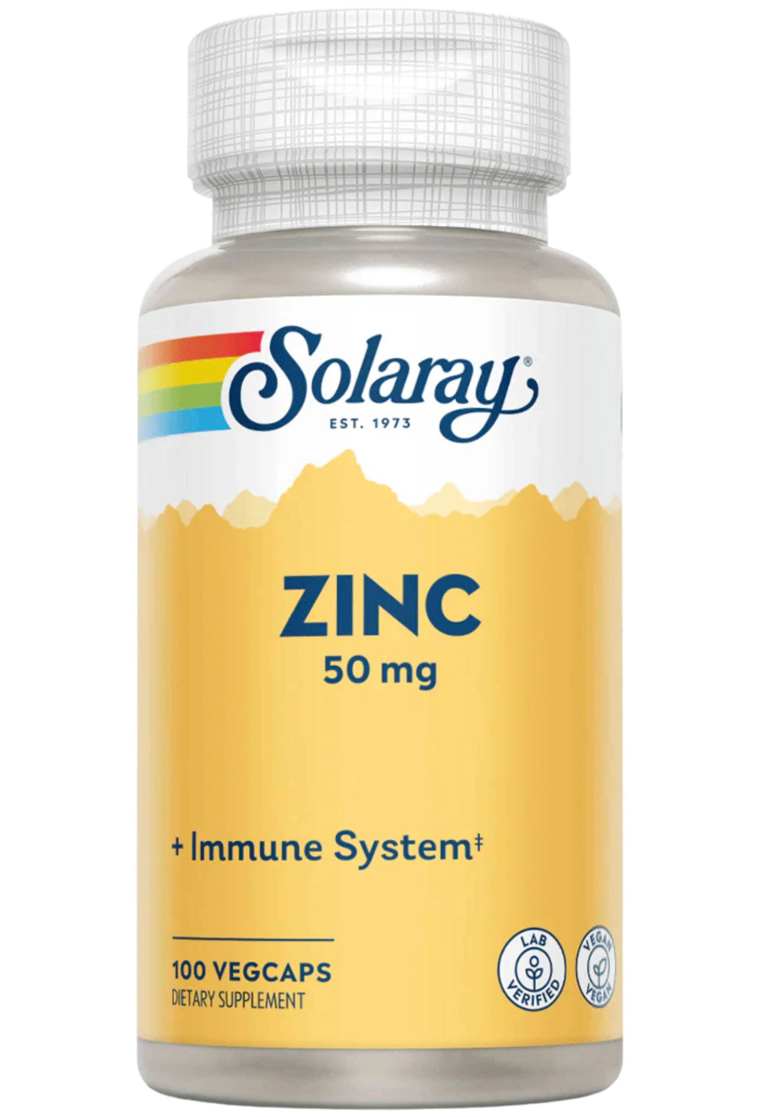 Solaray Zinc, 50 mg - 100