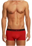 Papi 3pk Cotton Stretch Brazilian Solids Red-Gray-Black / XL