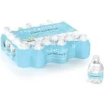 True Clear Purified Bottled Water, 8 oz Bottle, 24 Bottles/Carton