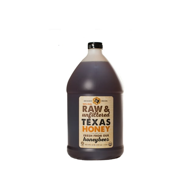 Desert Creek Raw Honey Natural Premium and Pure Texas Product 1 Gallon