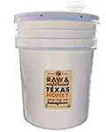 Raw, Unfiltered, Unpasteurized Texas Honey by Desert Creek Honey 5 Gallon (60 lbs) Bulk Bucket Non-GMO, Kosher