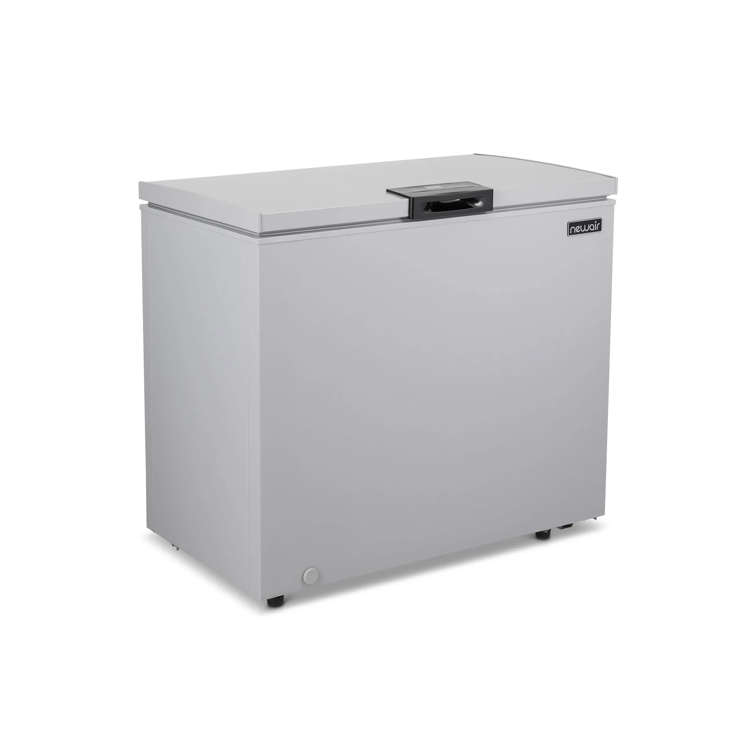 Newair 5 Cu. Ft. Mini Deep Chest Freezer and Refrigerator in Cool Gray with Digital Temperature Control, Fast Freeze Mode, Stay-Open Lid, Removeable Storage Basket, Self-Diagnostic Program