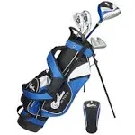 Confidence Golf Junior Golf Clubs Set for Kids Age 8-12 (4' 6" to 5' 1" Tall) - Lefty