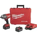 Milwaukee 2767-22 18V Lithium-Ion Cordless 1/2" Impact Wrench Kit