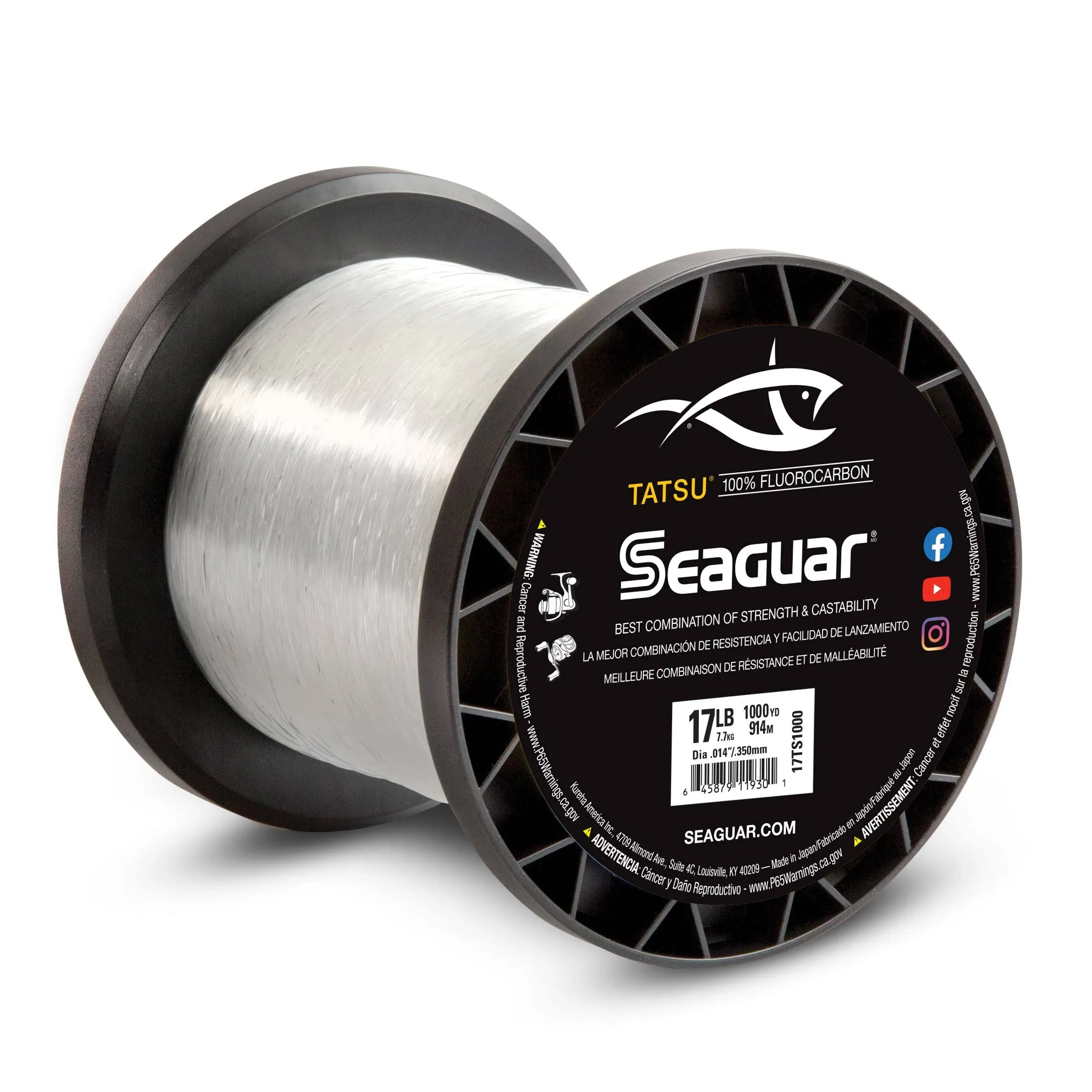 Seaguar Tatsu Fluorocarbon 1000 Yards