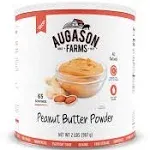 Augason Farms Emergency Food Peanut Butter Powder - 32 oz canister