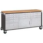 Seville Classics UltraHD Rolling Workbench - Graphite