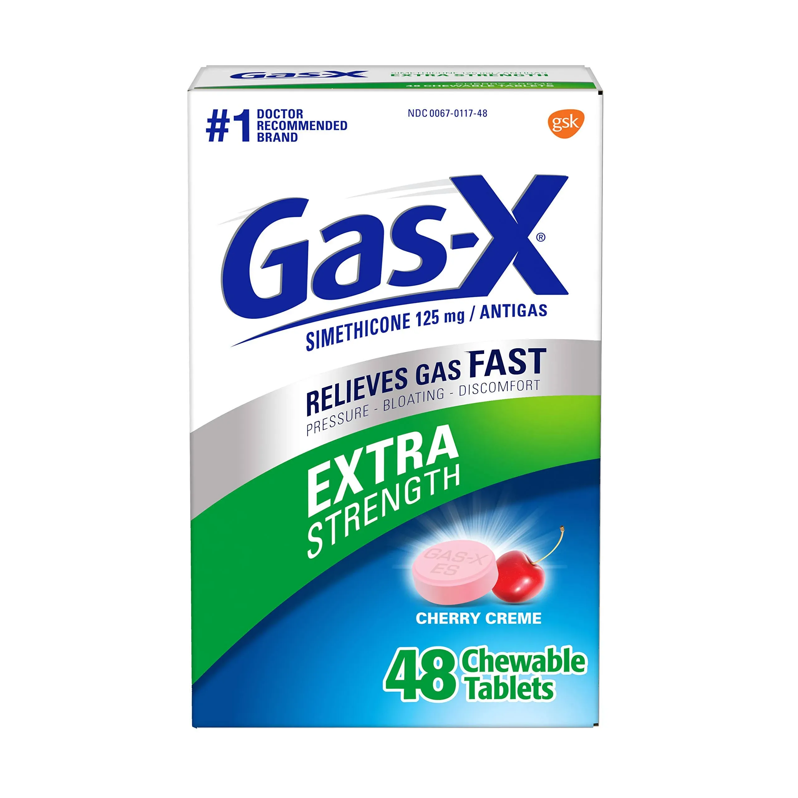 Gas-X Extra Strength Chewable Gas Relief Tablets